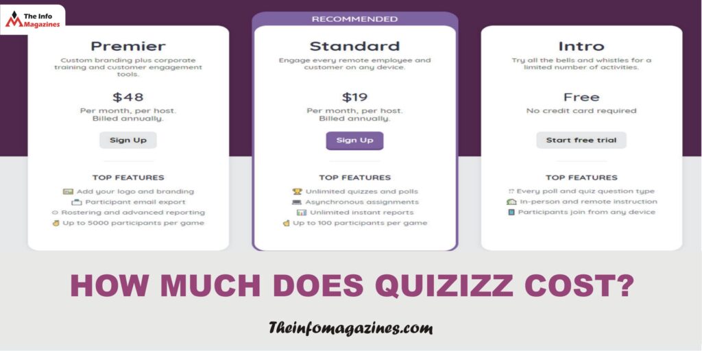 Quizizz: the prize plan is being shown in the  image